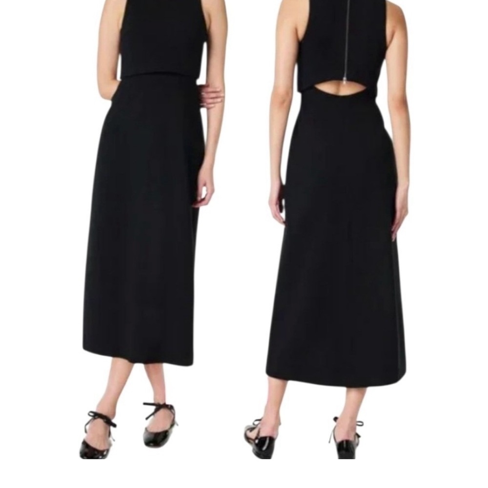 Spanx Black Dress